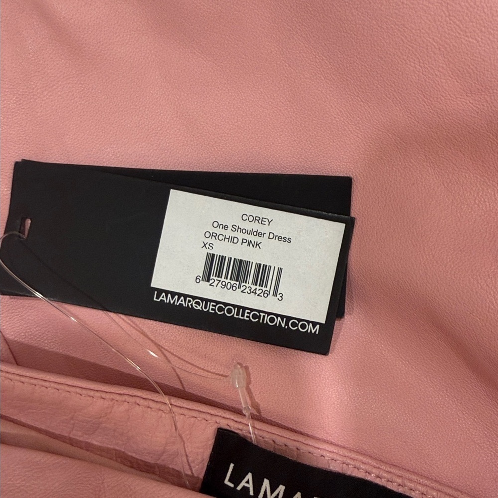 New NWT LAMARQUE X REVOLVE Corey Leather Orchid Pink - Picture 6 of 6